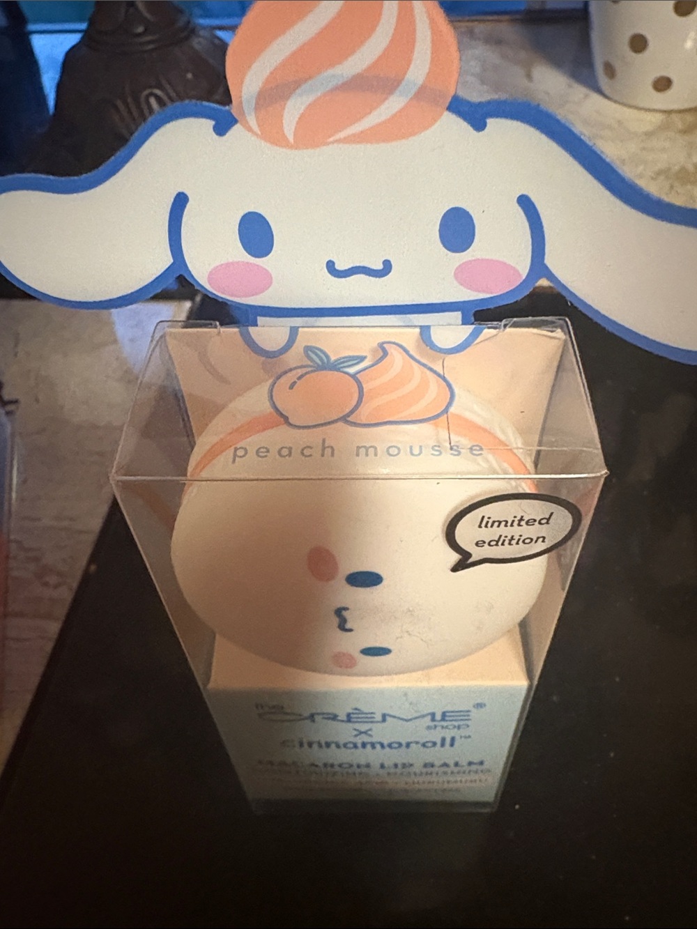 Crème Shop x Sanrio Macaron Lip Balm Trio - Pink, White, Cream - Picture 4 of 6